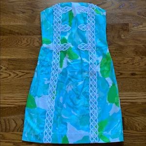 NWT tansy dress poolside blue first impressions